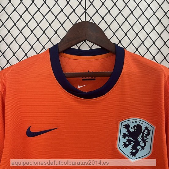 Nuevo Tailandia 1ª Camiseta Holanda 2024 Naranja Baratas